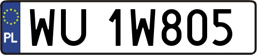 WU1W805