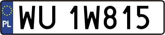 WU1W815