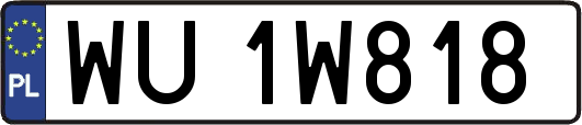 WU1W818