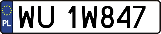 WU1W847