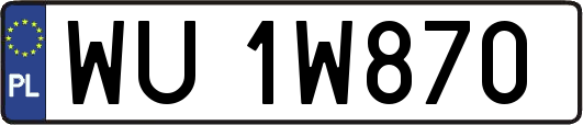 WU1W870