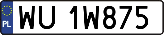 WU1W875