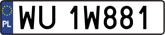 WU1W881