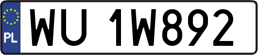 WU1W892