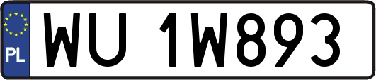 WU1W893