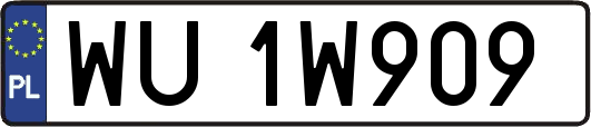WU1W909