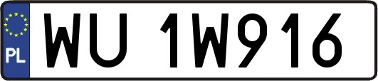 WU1W916