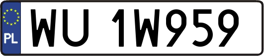 WU1W959