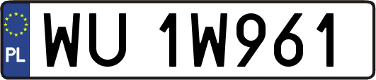 WU1W961