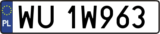WU1W963
