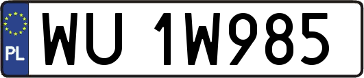 WU1W985