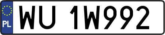 WU1W992