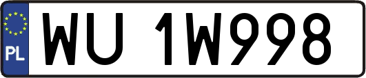 WU1W998