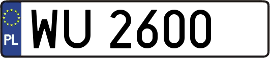WU2600