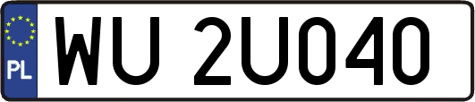 WU2U040
