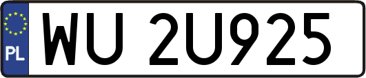 WU2U925
