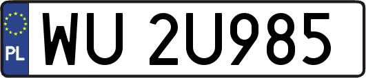 WU2U985