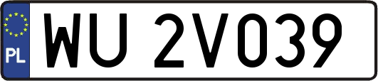 WU2V039