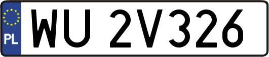 WU2V326