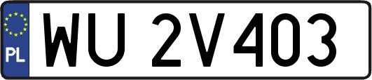 WU2V403
