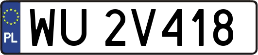WU2V418