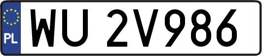 WU2V986
