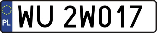 WU2W017