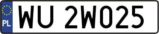 WU2W025