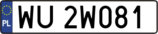 WU2W081