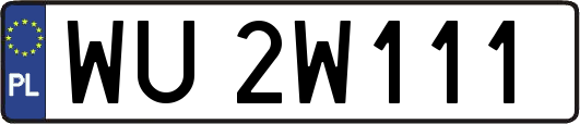 WU2W111
