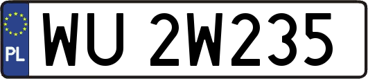 WU2W235