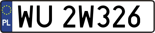 WU2W326