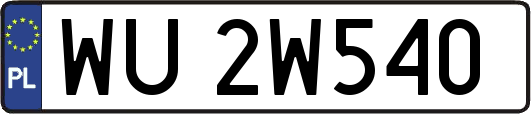 WU2W540