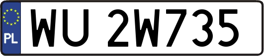 WU2W735