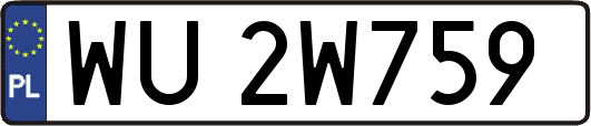 WU2W759