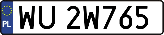 WU2W765