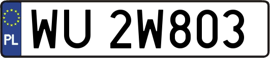 WU2W803