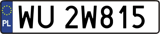WU2W815