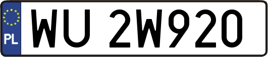 WU2W920