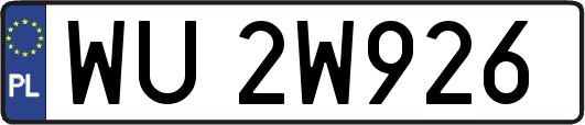 WU2W926
