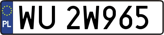 WU2W965