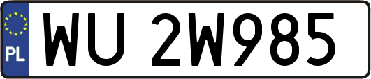 WU2W985