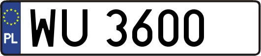 WU3600
