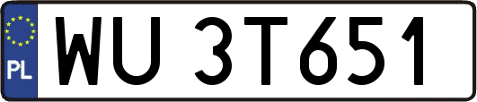 WU3T651