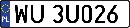 WU3U026