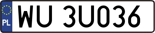WU3U036