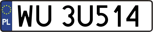 WU3U514