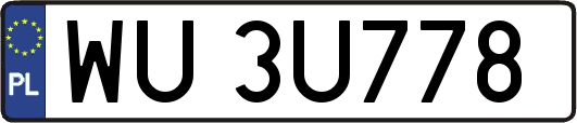 WU3U778