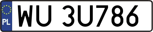 WU3U786