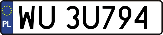 WU3U794